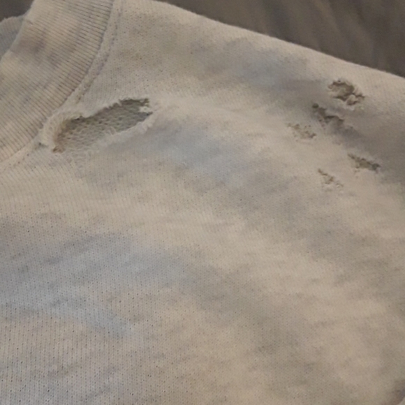 EUC  America Eagle oatmeal marl sweatshirt - Picture 3 of 4
